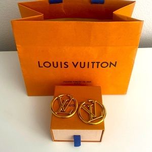 Louis Vuitton Louise hoops